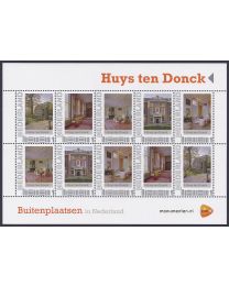 Nederland 2012: NVPH: V2751-Ae-31 "Buitenplaatsen in Nederland": Huis ten Donck: velletje postfris