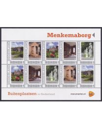 Nederland 2013: NVPH: V2751-Ae-36 "Buitenplaatsen in Nederland": Menkemaborg: velletje postfris