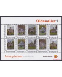 Nederland 2013: NVPH: V2751-Ae-40 "Buitenplaatsen in Nederland": Oldenaller: velletje postfris