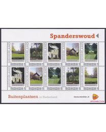 Nederland 2013: NVPH: V2751-Ae-41 "Buitenplaatsen in Nederland": Spanderswoud: velletje postfris