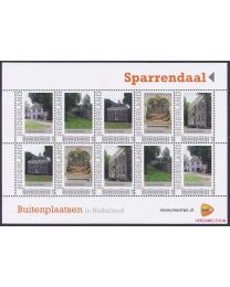 Nederland 2014: NVPH: V2751-Ae-42 "Buitenplaatsen in Nederland": Sparrendaal: velletje postfris