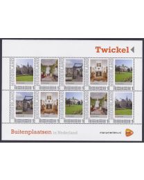 Nederland 2012: NVPH: V2751-Ae-44 "Buitenplaatsen in Nederland": Twickel: velletje postfris