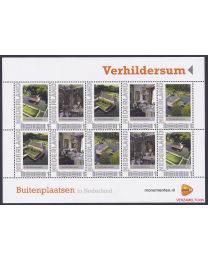 Nederland 2014: NVPH: V2751-Ae-46 "Buitenplaatsen in Nederland": Verhildersum: velletje postfris