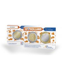 Nederland 2014: Holland Coin Fair Coincard: Kinderdijk
