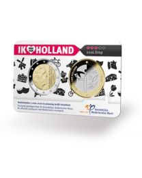 Nederland 2016: Holland Coin Fair Coincard: Drop