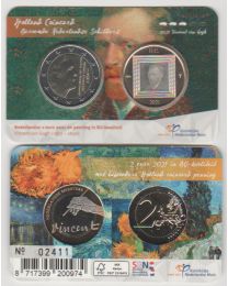 Nederland 2021: Holland Coin Fair Coincard: Vincent van Gogh
