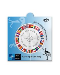 Nederland 2025: Penning in munthouder: HCF 2025: NAVO Top In Den Haag"