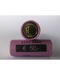 Nederland 2013: Muntrol met 25 x Speciale 2 Euro: Dubbelportret UNC