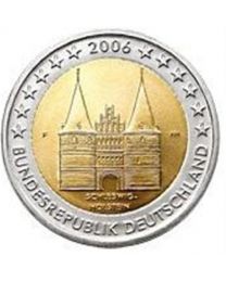 Duitsland 2006: Speciale 2 Euro unc: Holstentor Lubeck A