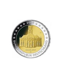 Duitsland 2009: Speciale 2 Euro unc: Saarland: Ludwigskirche F