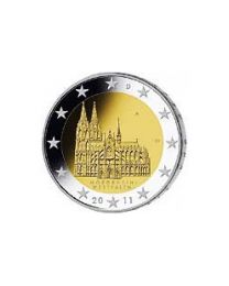 Duitsland 2011: Speciale 2 Euro unc: Dom van Keulen: Nordrhein-Westfalen A