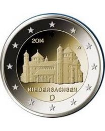 Duitsland 2014: Speciale 2 Euro unc: Niedersachsen Michaeliskerk A