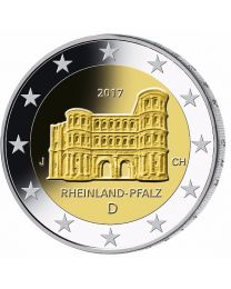 Duitsland 2017: Speciale 2 Euro unc: Rheinland-Pfalz: met letter G.