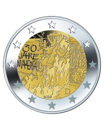 Duitsland 2019: Speciale 2 Euro unc: "Berlijnse muur": met letter A