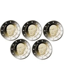 Duitsland 2026: Speciale 2 Euro unc:  "Konrad Adenauer": A, D, F, G, en J
