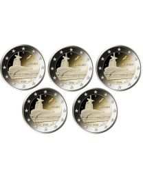 Duitsland 2026: Speciale 2 Euro unc:  "Bremen": A, D, F, G, en J