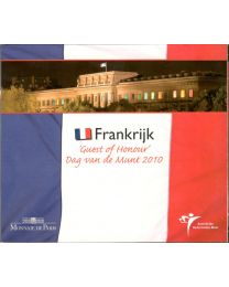 Nederland 2010: BU Jaar set: Dag van de Munt set: Guest of Honour Frankrijk