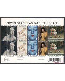 Nederland 2019: NVPH: V3759-3763: Erwin Olaf: 40 jaar fotografie: velletje postfris