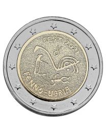 Estland 2021: Speciale 2 Euro unc: "Fins-Oegrische volkeren"
