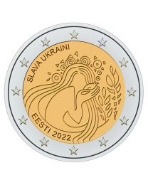 Estland 2022: Speciale 2 Euro unc: "Oekraine"