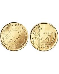 Nederland 1999: 20 cent UNC