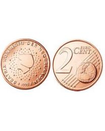 Nederland 1999: 2 cent UNC