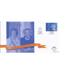 Nederland 2013: NVPH FDC: E670: Troonswisseling Koningin Beatrix