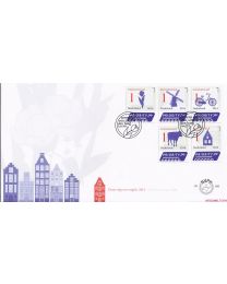 Nederland 2014: NVPH FDC: E688: Nederlandse Iconen: Internationaal