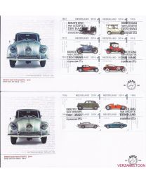 Nederland 2014: NVPH FDC: E690A + E690B: Klassiekers uit het Louwman museum