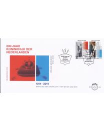 Nederland 2014: NVPH FDC: E692: 200 jaar Koninkrijk der Nederlanden