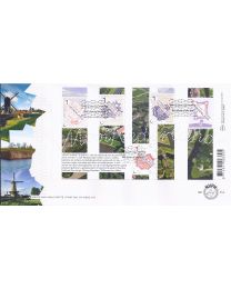 Nederland 2015: NVPH FDC: E714: Mooi Nederland 2015: Verzamelvel Vestingsteden