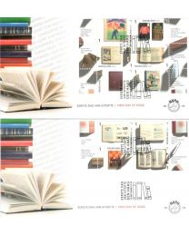 Nederland 2016: NVPH FDC: E739A + E739B: Jaar van het Boek