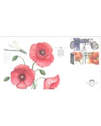 Nederland 2017: NVPH FDC: E745: Automaatpostzegels op rol: vlinder en tulp