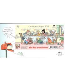 Nederland 2017: NVPH FDC: E759: Kinderpostzegels 2017