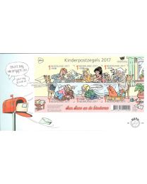 Nederland 2017: NVPH FDC: E759: Kinderpostzegels 2017