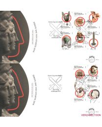 Nederland 2018: NVPH FDC: E764A + E764B: 200 jaar Rijksmuseum van Oudheden