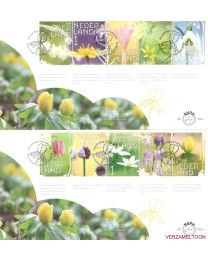 Nederland 2019: NVPH FDC: E783A + E783B: Beleef de Natuur: Stinsenplanten