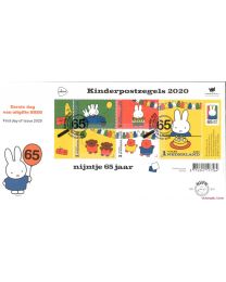Nederland 2020: NVPH FDC: E813: Kinderpostzegels