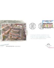 Nederland 2021: NVPH FDC: E827: Typisch Nederland: Rijtjeshuizen 2021