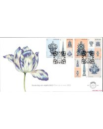 Nederland 2022: NVPH FDC: E841: Delftse Tulpenvazen