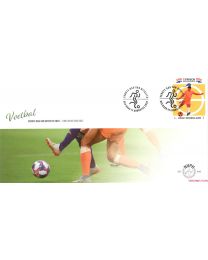 Nederland 2022: NVPH FDC: E848: Typisch Nederlands: Voetballen