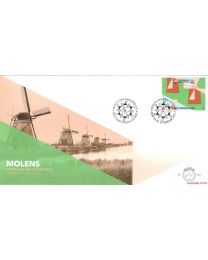 Nederland 2023: NVPH FDC: E857: Typisch Nederlands: Molens 2023