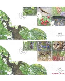 Nederland 2023: NVPH FDC: E863A + E863B: Beleef de Natuur: De Wieden