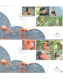 Nederland 2024: NVPH FDC: E872A + E872B: Vogels Bonaire 2024