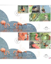 Nederland 2024: NVPH FDC: E872A + E872B: Vogels Bonaire 2024