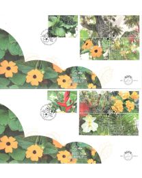 Nederland 2026: NVPH FDC: E914A + E914B: Beleef de natuur: Flora: Saba 2026