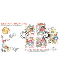 Nederland 2026: NVPH FDC: E916: Kinderpostzegels