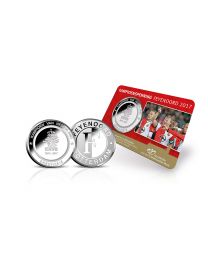 Nederland 2017: KAMPIOENSPENNING FEYENOORD 2017 BU-KWALITEIT in coincard