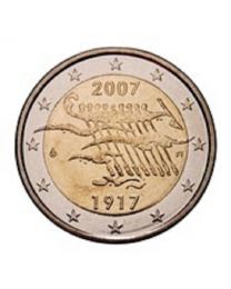 Finland 2007: Speciale 2 Euro unc: 90 Jaar Onafhankelijkheid