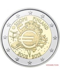 Finland 2012: Speciale 2 Euro unc: 10 Jaar Euro